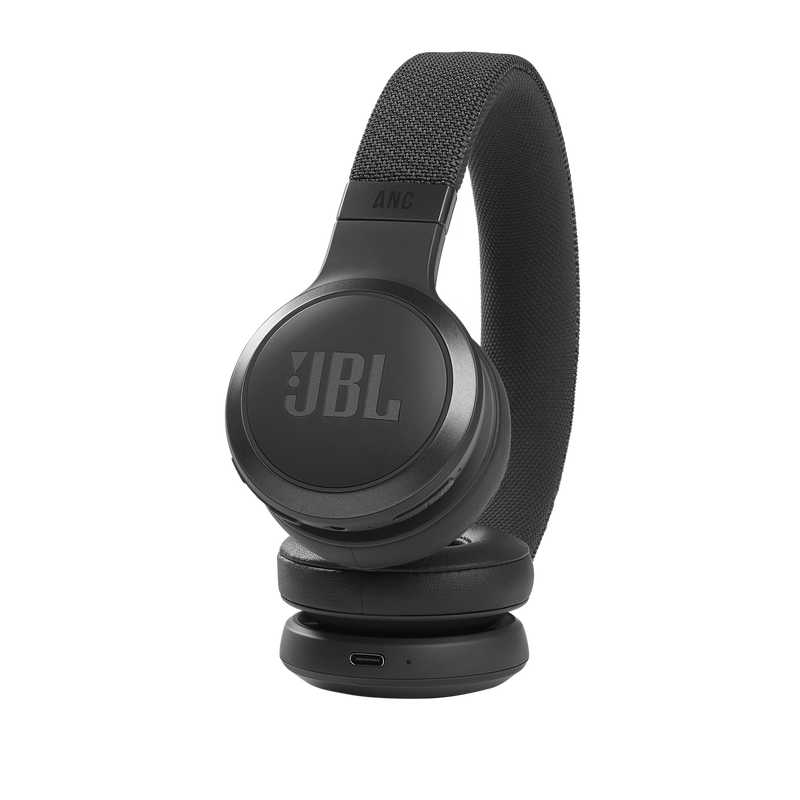 JBL Live 460NC - Black - Wireless on-ear NC headphones - Detailshot 4 image number null